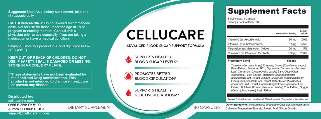 CELLUCARE Lebel